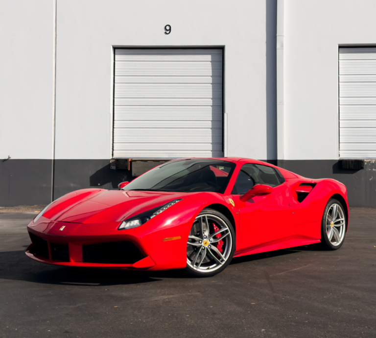 Ferrari 488 Spider rental vehicle