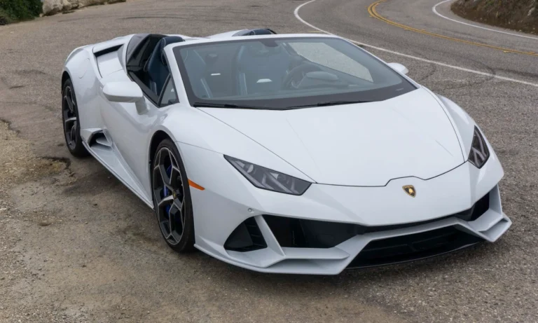 Lamborghini Huracán EVO Spyder rental vehicle