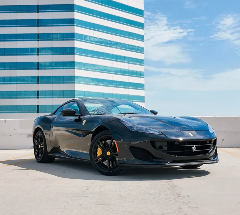 Ferrari Portofino rental vehicle