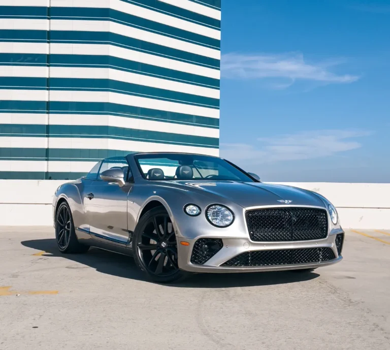 Bentley Continental GTC rental vehicle