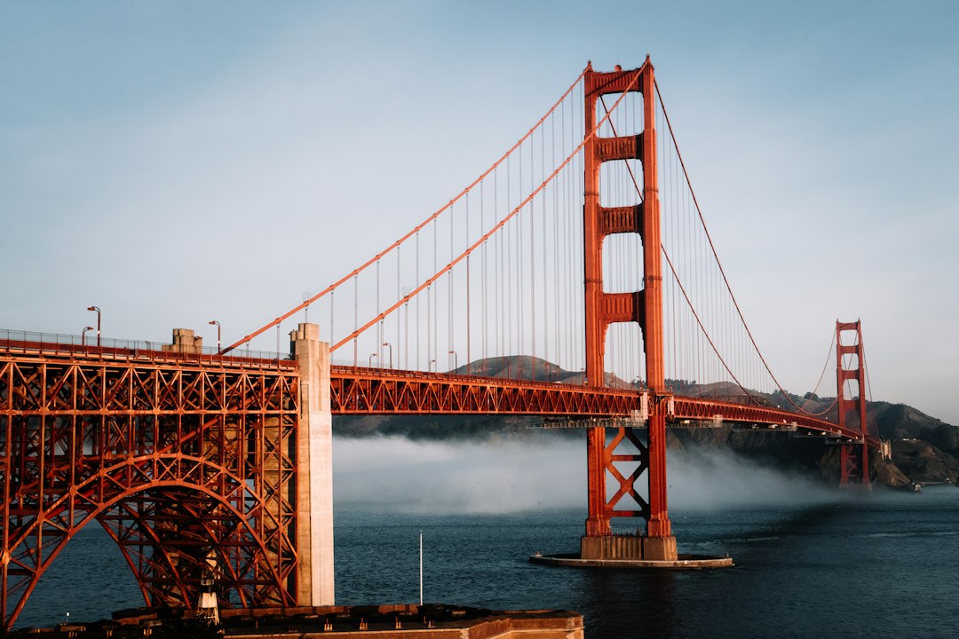 Golden Gate Bridge over San Francisco Bay