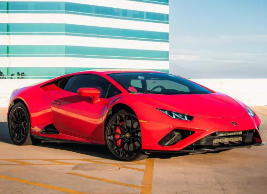 Lamborghini Huracán EVO rental vehicle