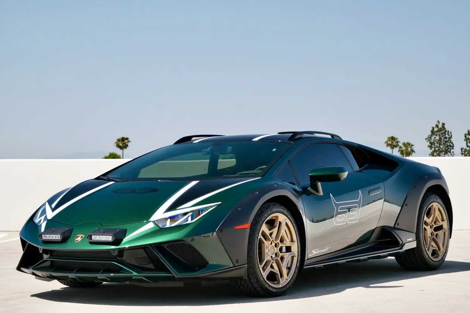 Lamborghini Sterrato rental vehicle
